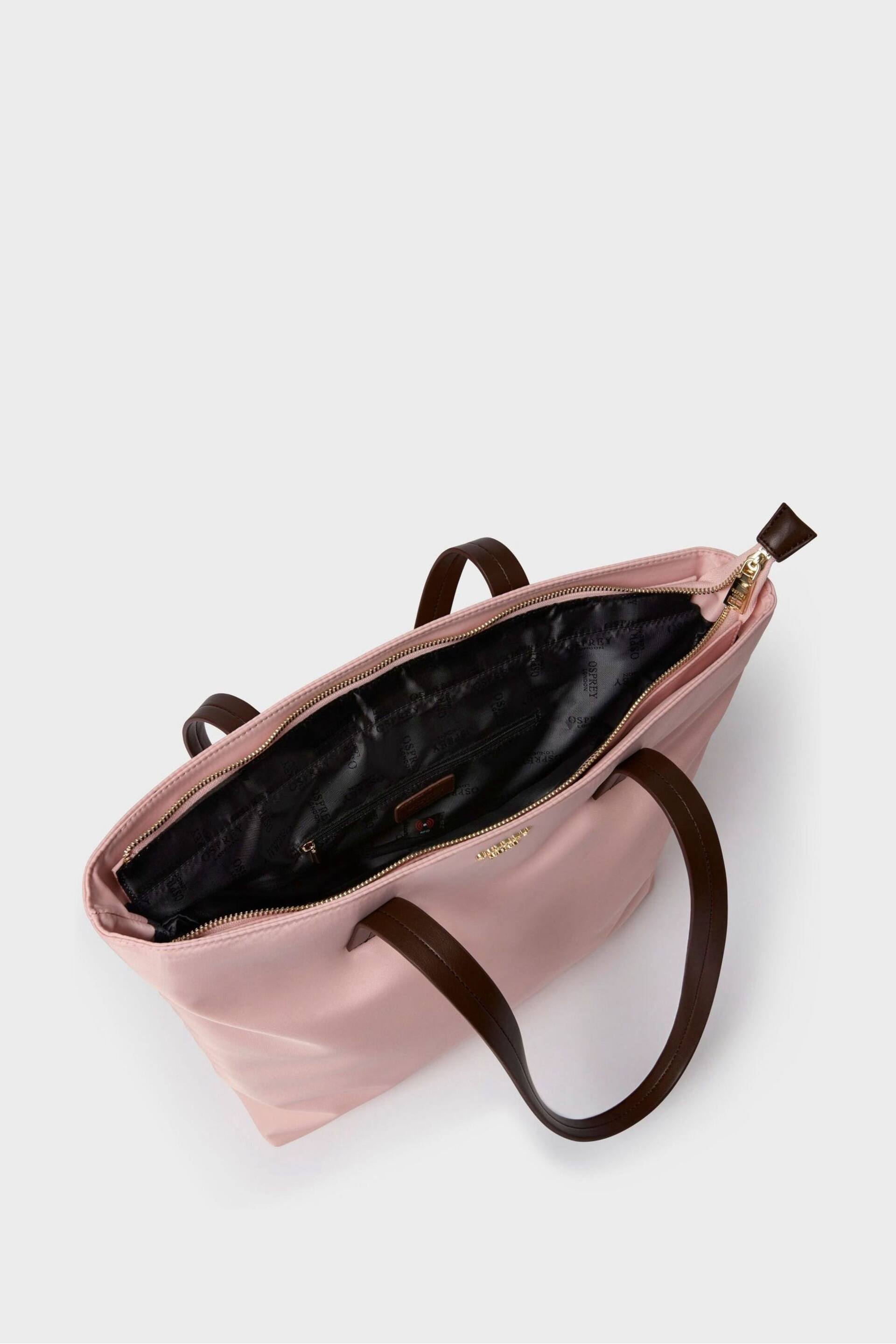 OSPREY LONDON The Wanderer Nylon Tote Bag With RFID Protection - Image 3 of 5