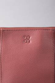 Lakeland Leather Pink Alston Curved Leather Cross-Body Bag - Image 5 of 6