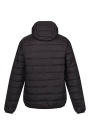 Regatta Black Hooded Hillpack II Lightweight Padded Jacket - Image 8 of 9