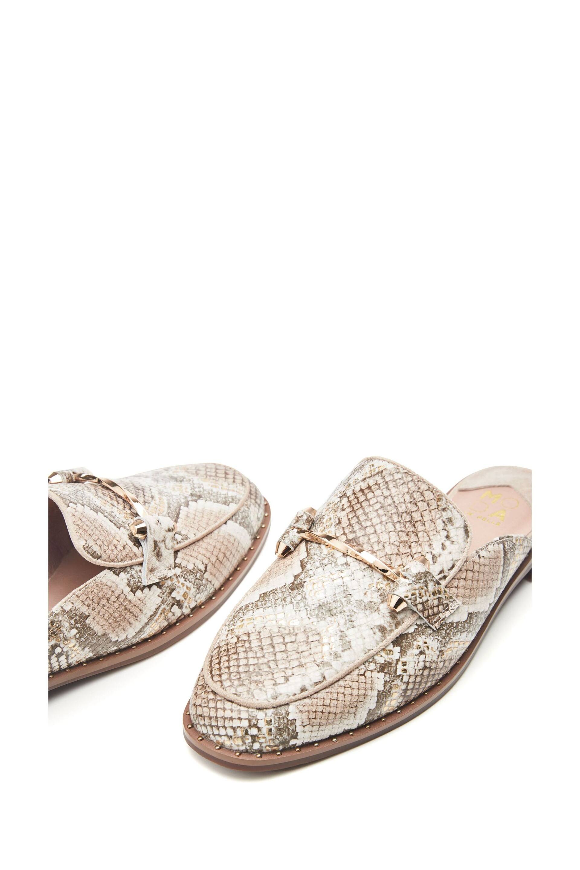 Moda in Pelle Ellajean Mule Slip-On Shoes With Trim - Image 4 of 4