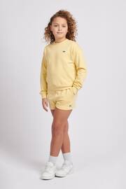Lee Girls Yellow Regular Fit Badge Sweatshirt - Image 2 of 8