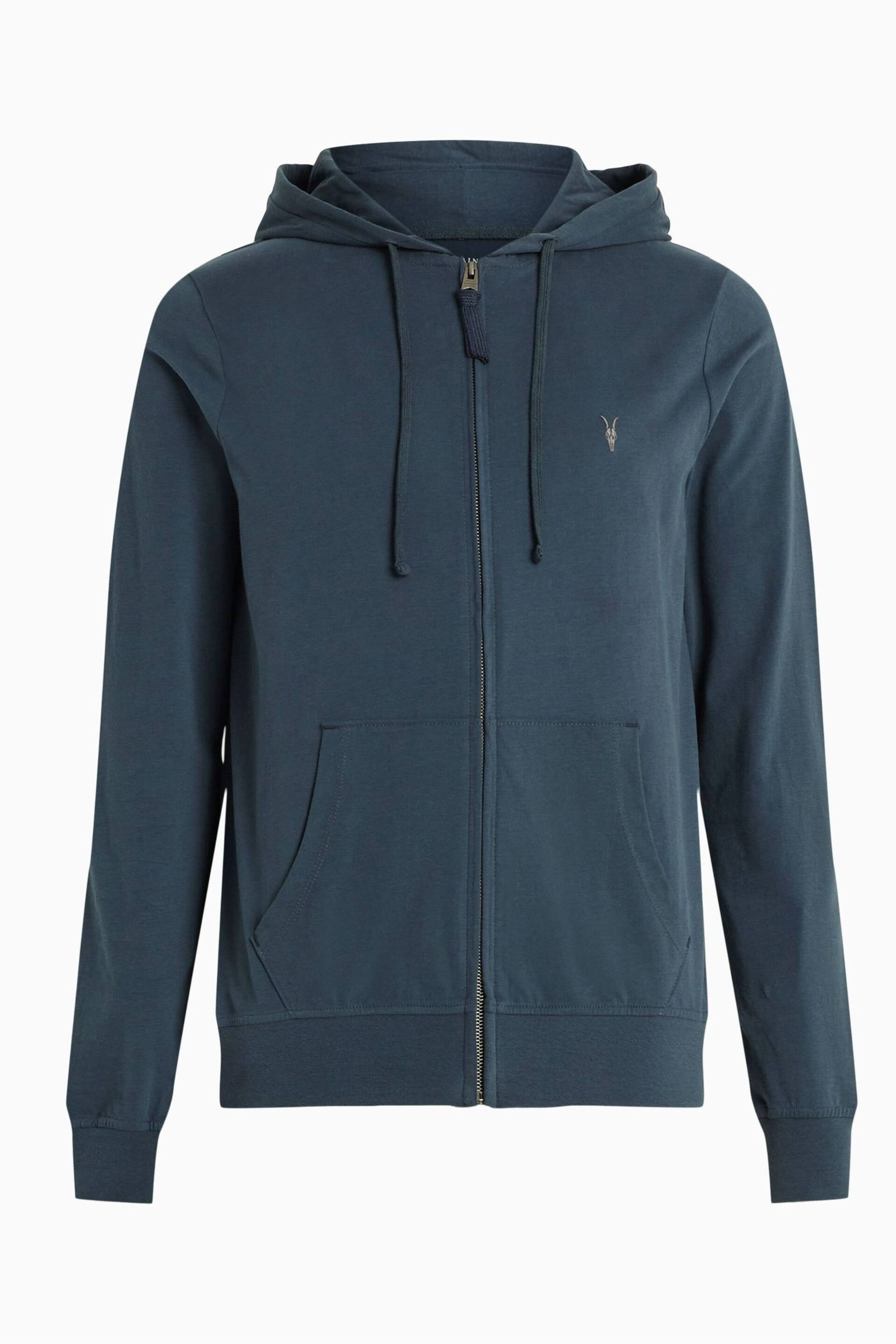 AllSaints Blue Brace Hoodie - Image 5 of 5