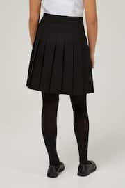 Trutex Black 20" Stitch Down Permanent Pleats School Skirt (11-17 Yrs) - Image 2 of 5