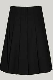 Trutex Black 20" Stitch Down Permanent Pleats School Skirt (11-17 Yrs) - Image 4 of 5
