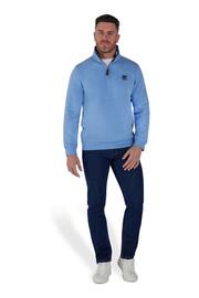 Raging Bull Blue Badge Quarter Zip Sweat Top - Image 1 of 1