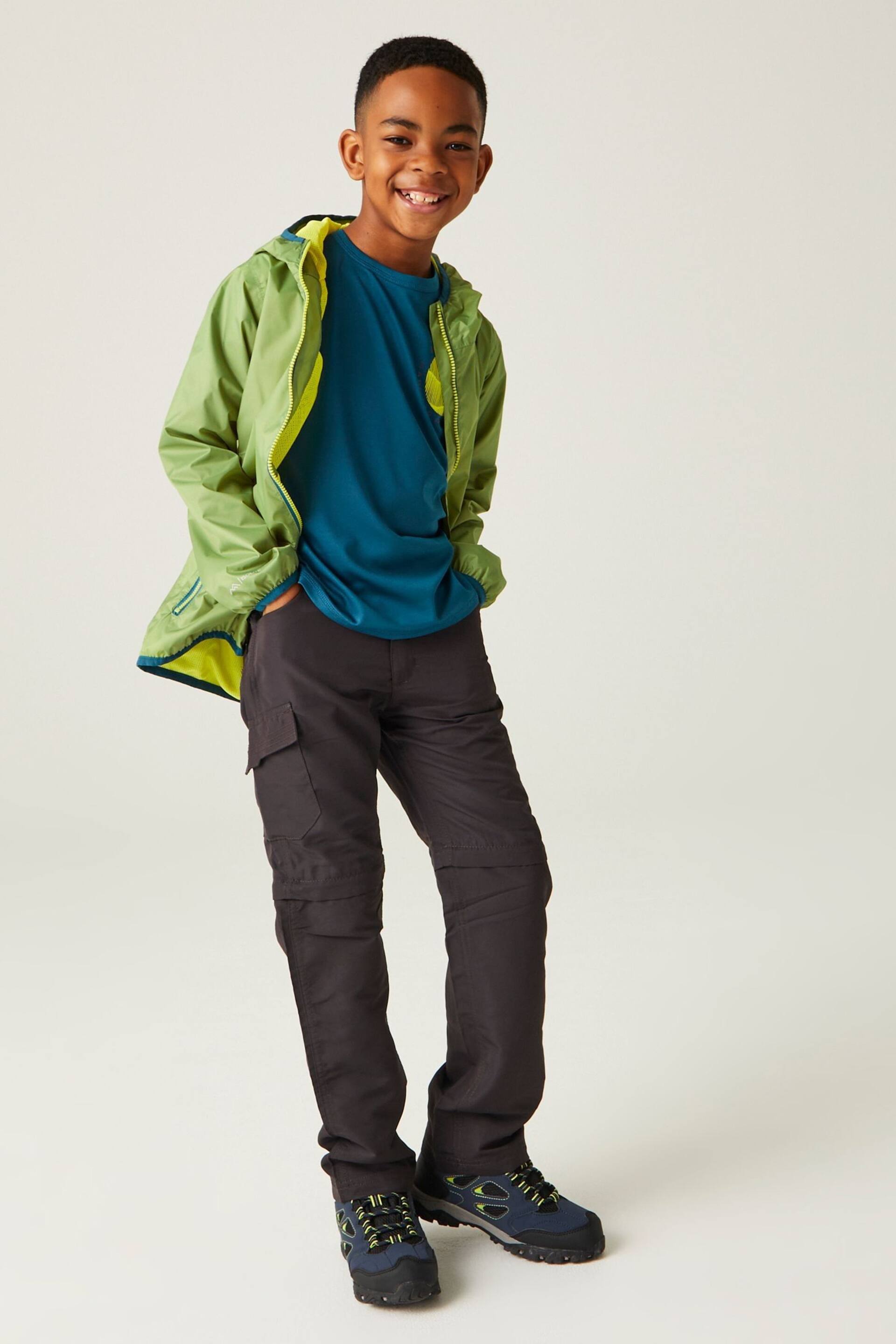 Regatta Green Lever II Waterproof Jacket - Image 3 of 7