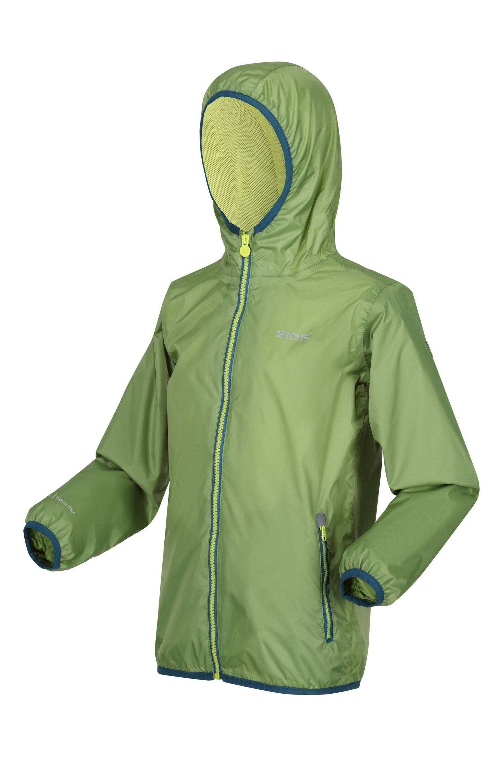 Regatta Green Lever II Waterproof Jacket - Image 7 of 7