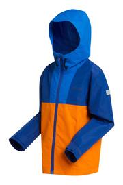 Regatta Blue Orange Hanleigh Waterproof Hiking Jacket - Image 11 of 11