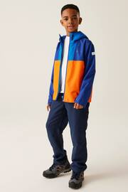 Regatta Blue Orange Hanleigh Waterproof Hiking Jacket - Image 5 of 11