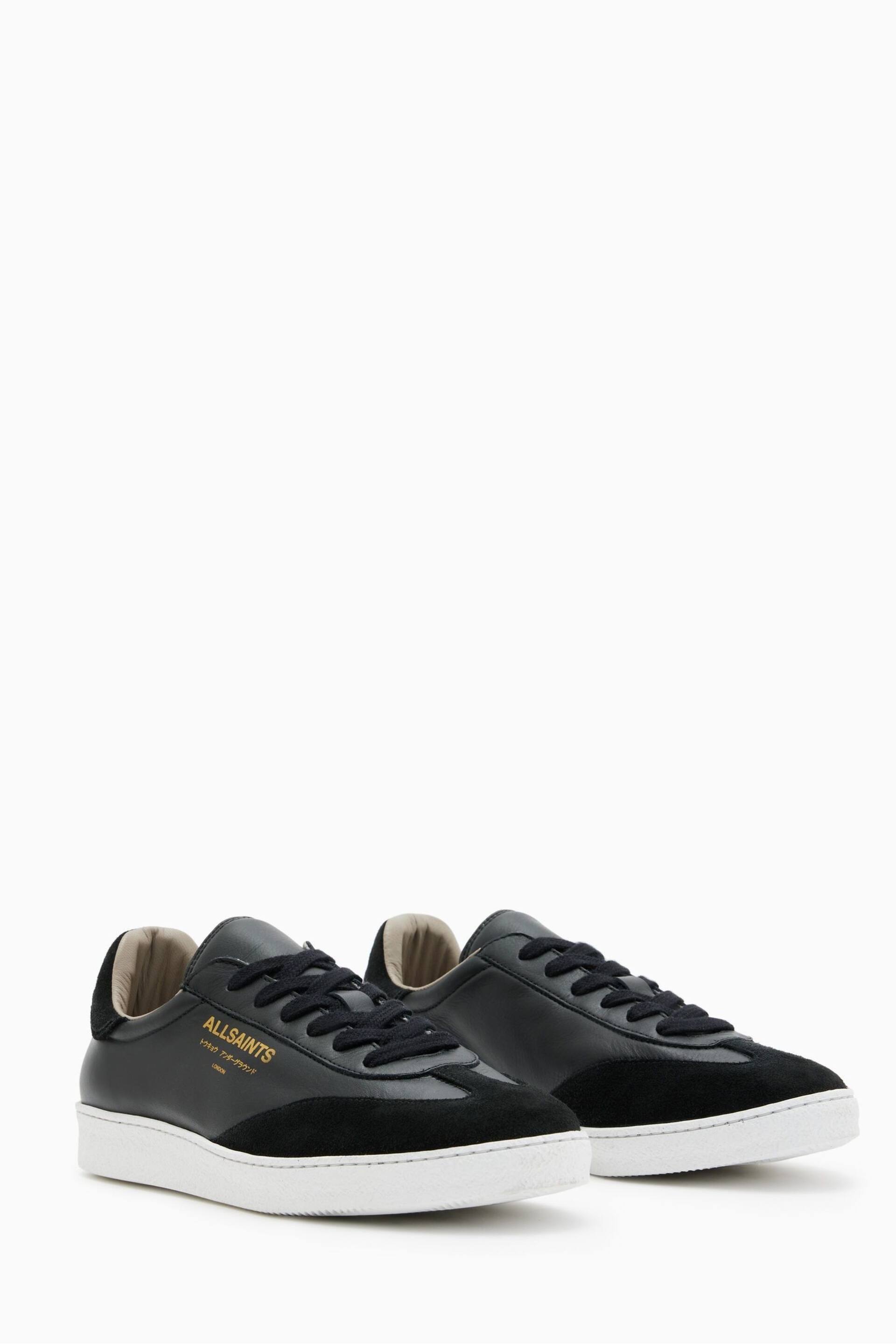 AllSaints Black Thelma Sneakers - Image 2 of 5