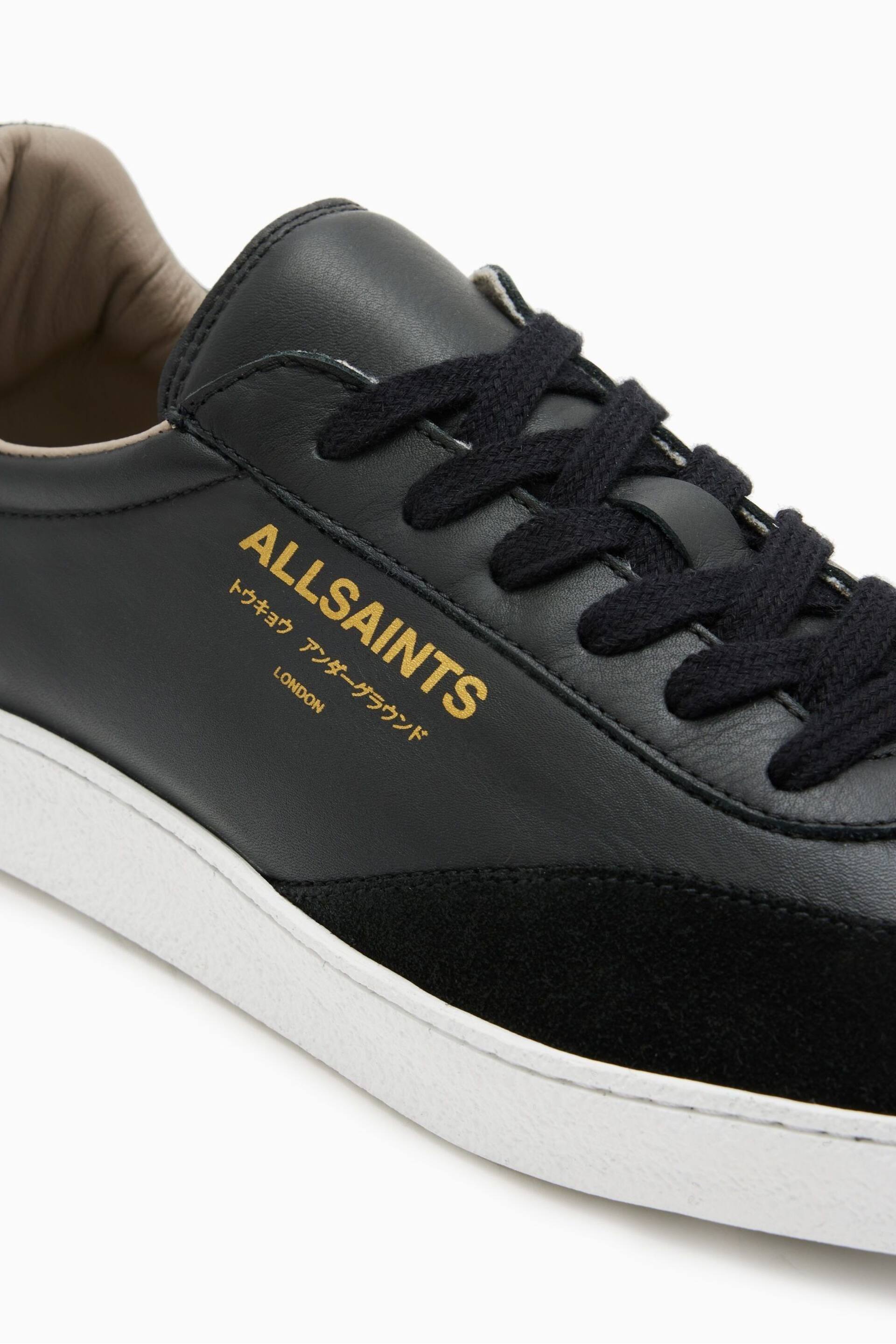 AllSaints Black Thelma Sneakers - Image 5 of 5