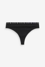 Calvin Klein Black Modern Thongs 2 Pack - Image 4 of 5