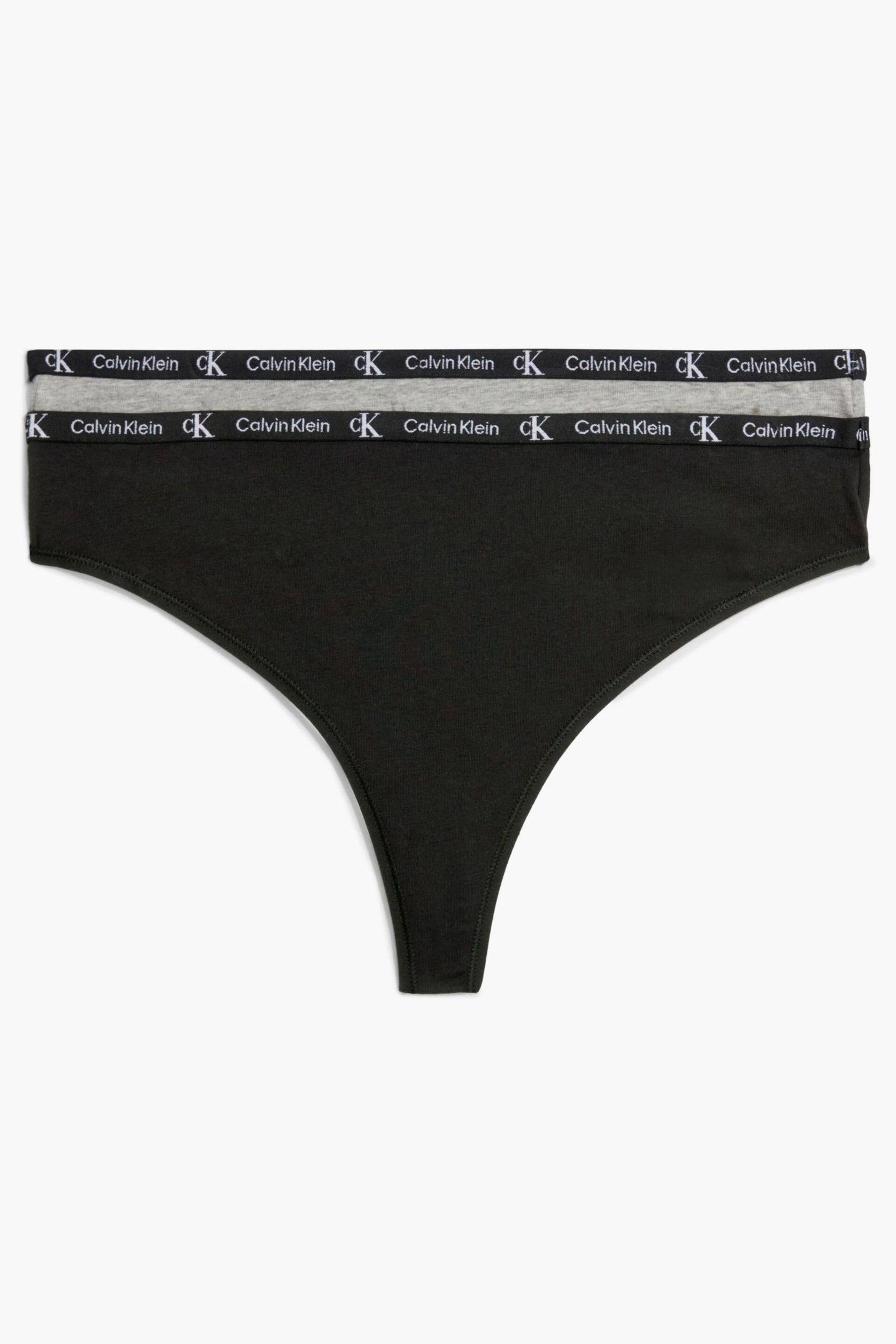 Calvin Klein Black Modern Thongs 2 Pack - Image 5 of 5