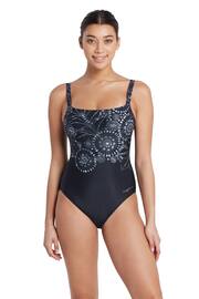 Zoggs Adjustable Classicback One Piece Swimsuit with Foam Cup Support - Image 1 of 8