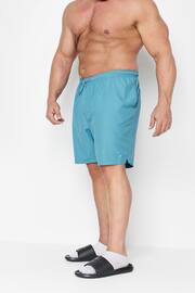 BadRhino Big & Tall Blue Plain Swim Shorts - Image 2 of 5