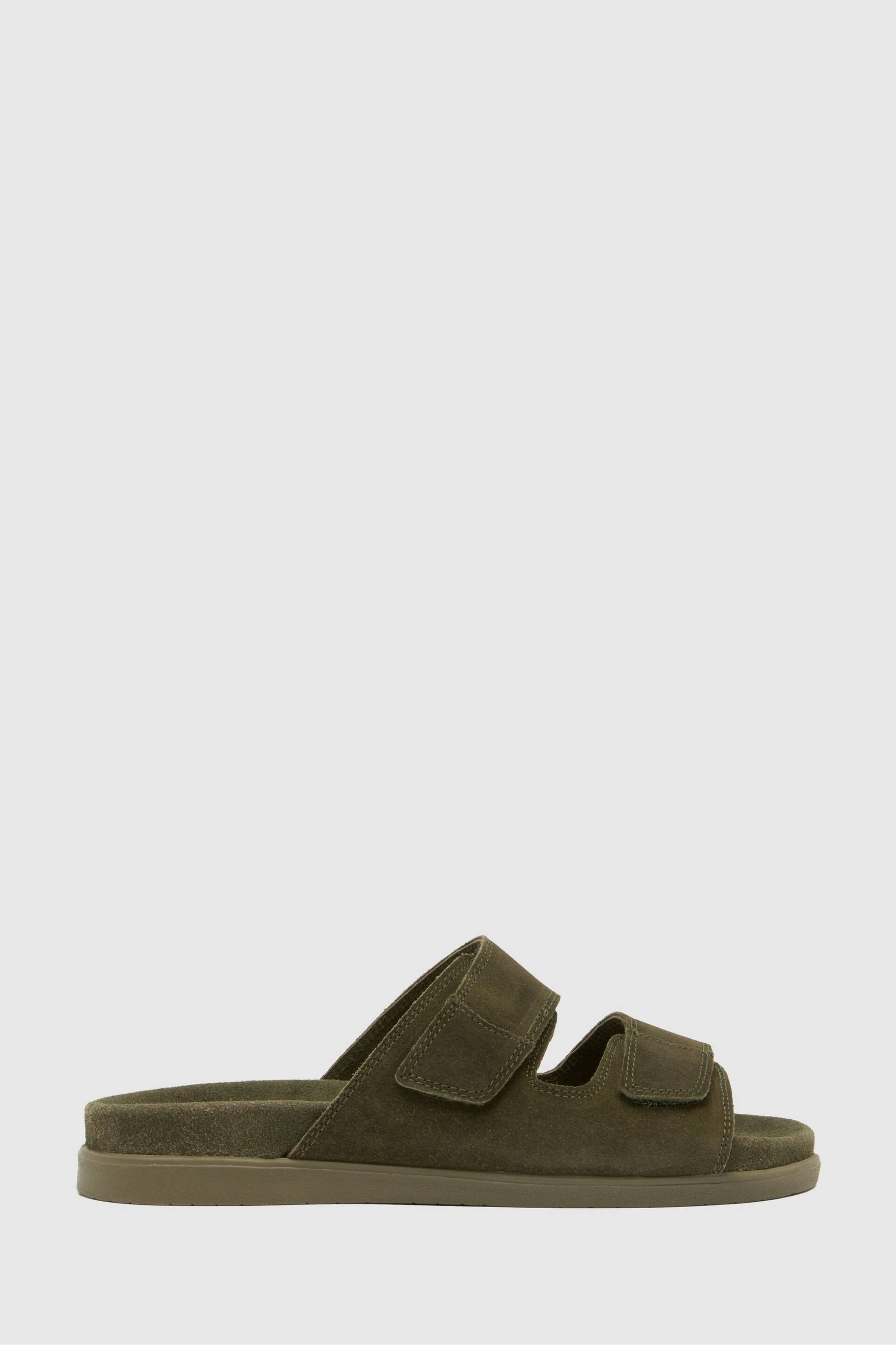 Schuh Green Sergio Strap Sandals - Image 1 of 4