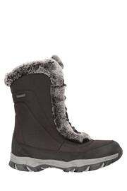 Mountain Warehouse Black Womens Ohio Thermal Fleece Lined Snow Boots - Image 1 of 6