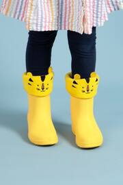 Totes Yellow Childrens Bunny Welly Liner Socks - Image 1 of 5