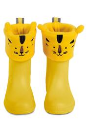 Totes Yellow Childrens Bunny Welly Liner Socks - Image 3 of 5