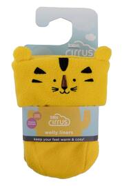 Totes Yellow Childrens Bunny Welly Liner Socks - Image 5 of 5