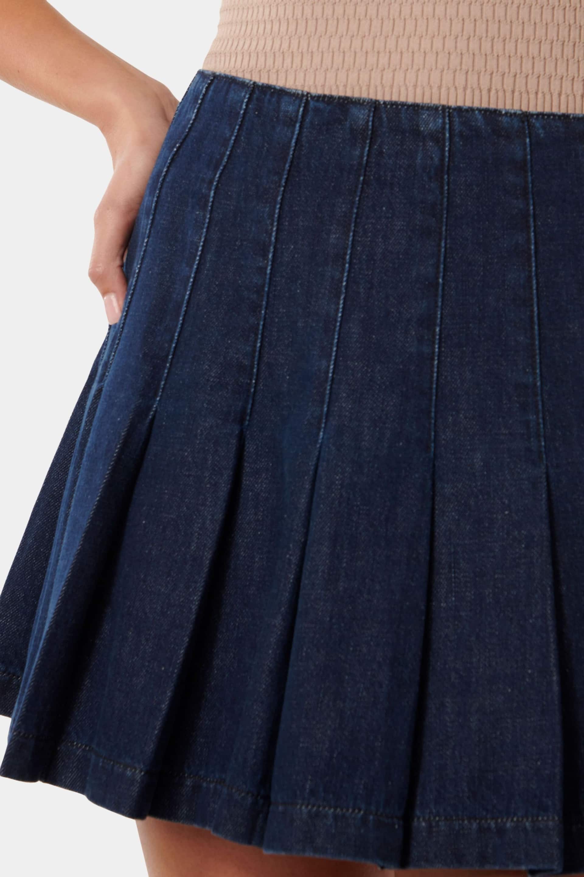 Forever New Blue Chelsea Denim Mini Skirt - Image 2 of 5