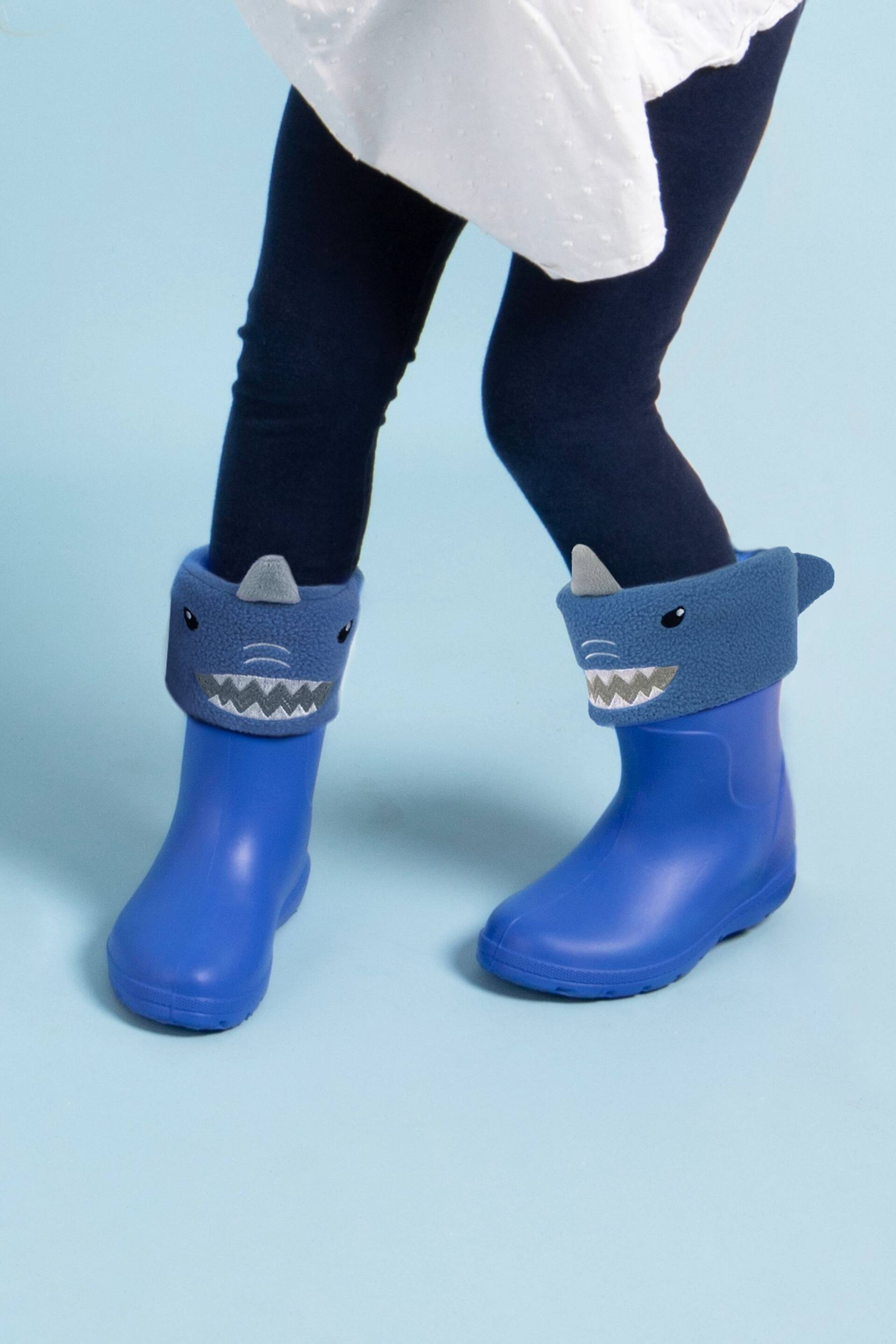 Totes Blue Childrens Bunny Welly Liner Socks - Image 1 of 5