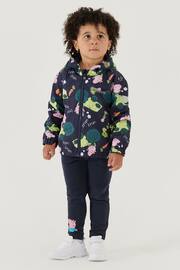 Regatta Dark Blue Peppa Pig Muddy Puddle Waterproof Jacket - Image 3 of 3