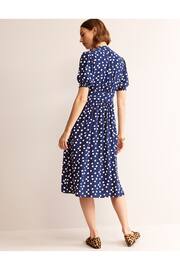 Boden Blue Elsa Midi Tea Dress - Image 3 of 6