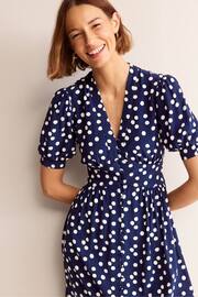 Boden Blue Elsa Midi Tea Dress - Image 4 of 6