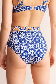 Boden Blue Panel High Waist Bottoms - Image 3 of 6