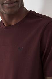 Crew Clothing Plain Cotton Classic T-Shirt - Image 3 of 4