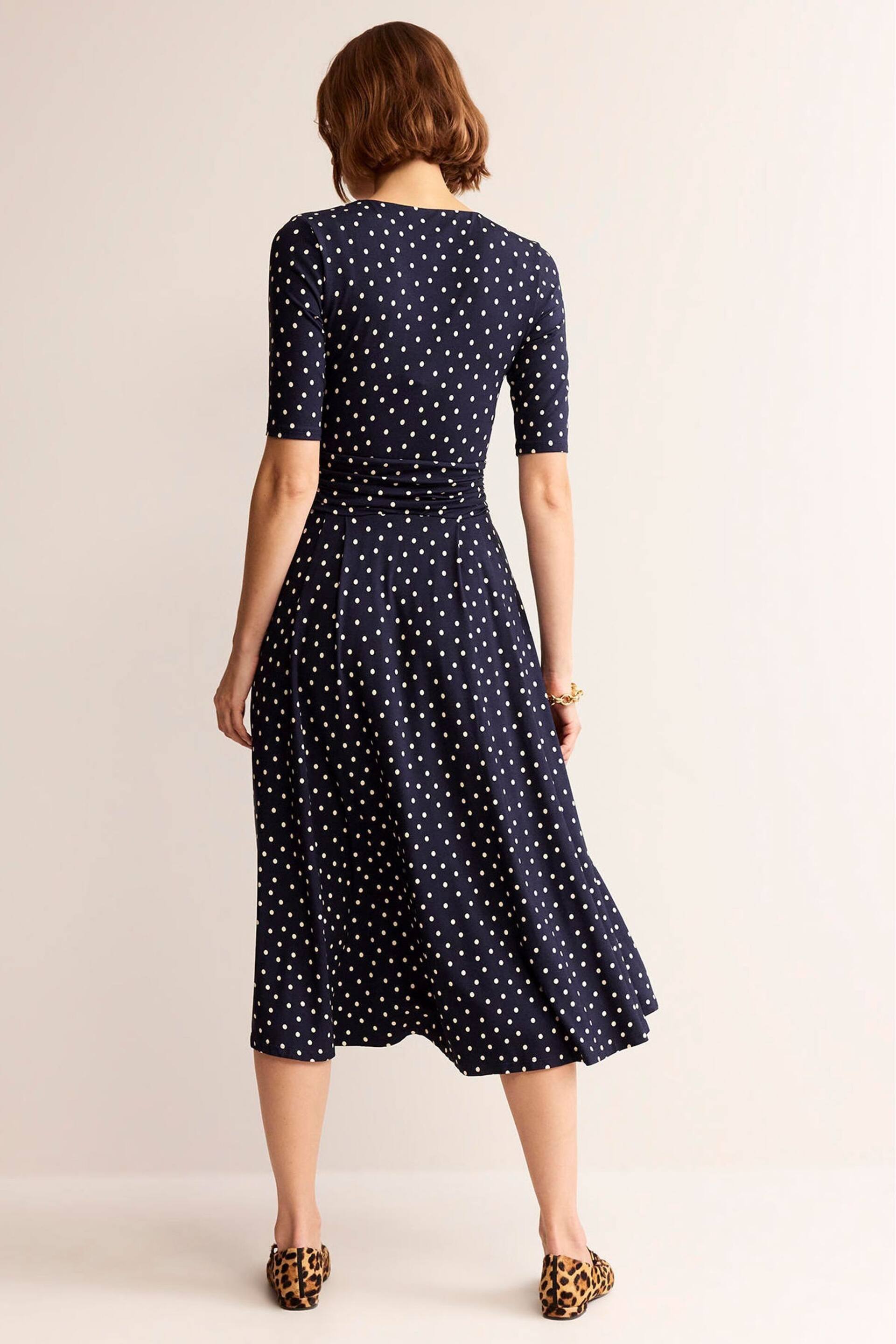 Boden Blue Petite Kassidy Jersey Midi Dress - Image 3 of 5