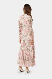 Forever New Pink Sonia Ruffle Midi Dress - Image 4 of 4