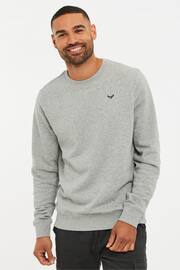 Threadbare Grey Crew Neck Sweatshirt - Image 1 of 4