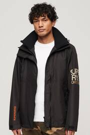 Superdry Black Hooded Yachter SD Windbreaker Jacket - Image 1 of 7