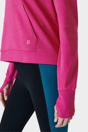 Sweaty Betty Beet Pink After Class Hoodie - Image 6 of 7
