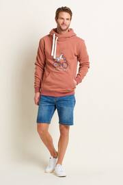 Brakeburn Pink Seagul Hoodie - Image 4 of 5