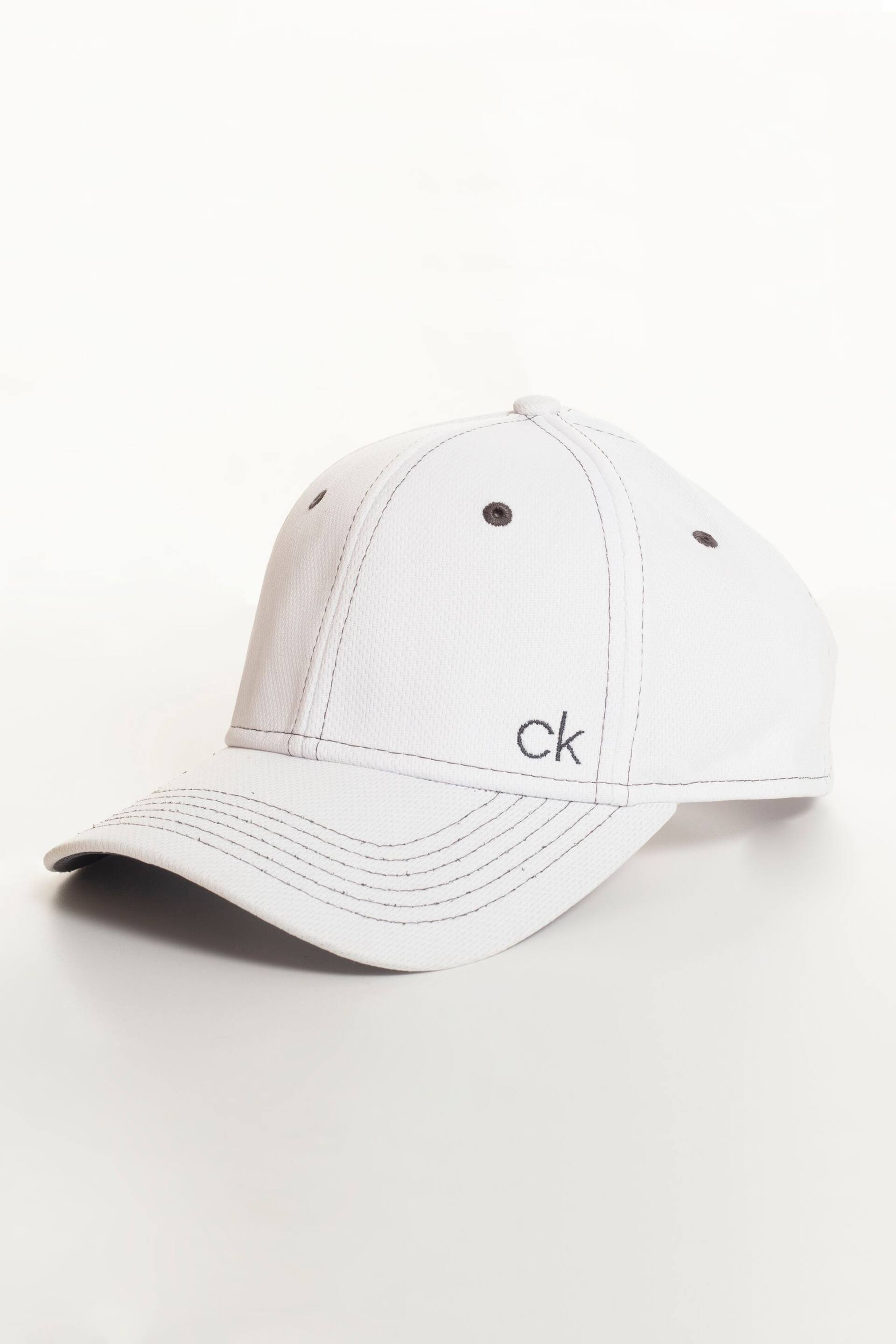 Calvin Klein Golf Tech Baseball White Cap - Image 1 of 5
