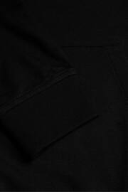 Ted Baker Black Caproe Quarter Zip Hoodie - Image 6 of 6