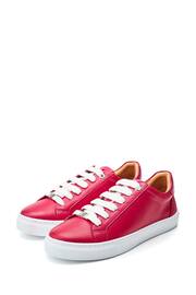 Moda in Pelle Pink Braidie Slim Sole Lace Up Shoes - Image 3 of 4