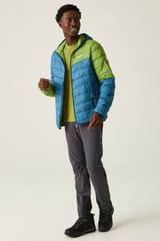 Regatta Blue Hooded Hillpack II Lightweight Padded Jacket - Image 3 of 9