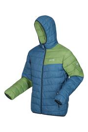 Regatta Blue Hooded Hillpack II Lightweight Padded Jacket - Image 9 of 9