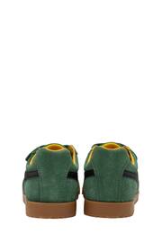 Gola Green Kids Harrier Strap Suede Strap Trainers - Image 3 of 4