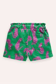 Boden Green Ruffle Waist Sweat Shorts - Image 2 of 3