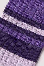 Duchamp Mens Melange Stripe Socks - Image 3 of 3