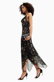 AllSaints Black Charlotte Kora Dress - Image 3 of 7