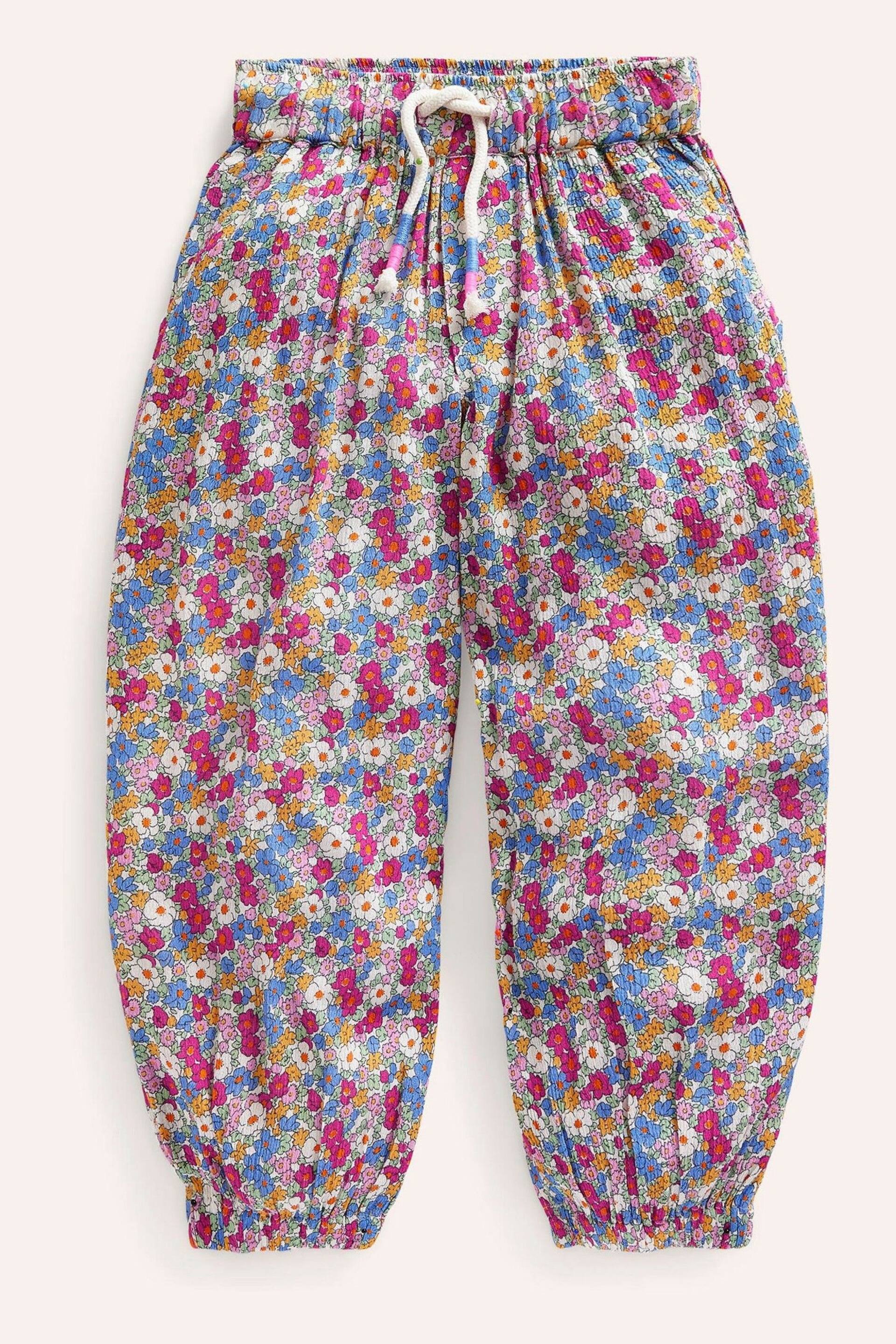 Boden Pink Tapered Holiday Trousers - Image 1 of 3