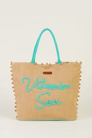 Brakeburn Cream Vitamin Sea Beach Bag - Image 1 of 5