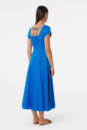 Forever New Blue Raleigh Cap Sleeves Midi Dress - Image 4 of 4