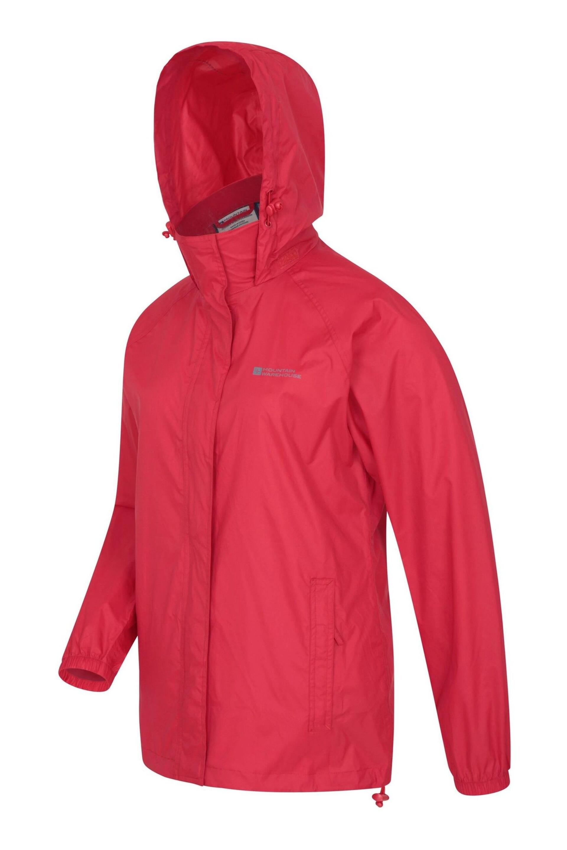 Mountain Warehouse Red Womens Pakka Waterproof Jacket - Image 3 of 5